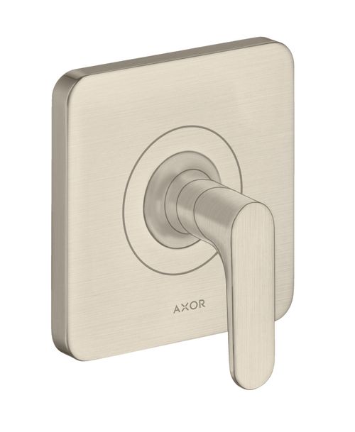 AXOR-HG-AXOR-Citterio-M-Absperrventil-Unterputz-mit-Hebelgriff-Brushed-Nickel-34960820 gallery number 1